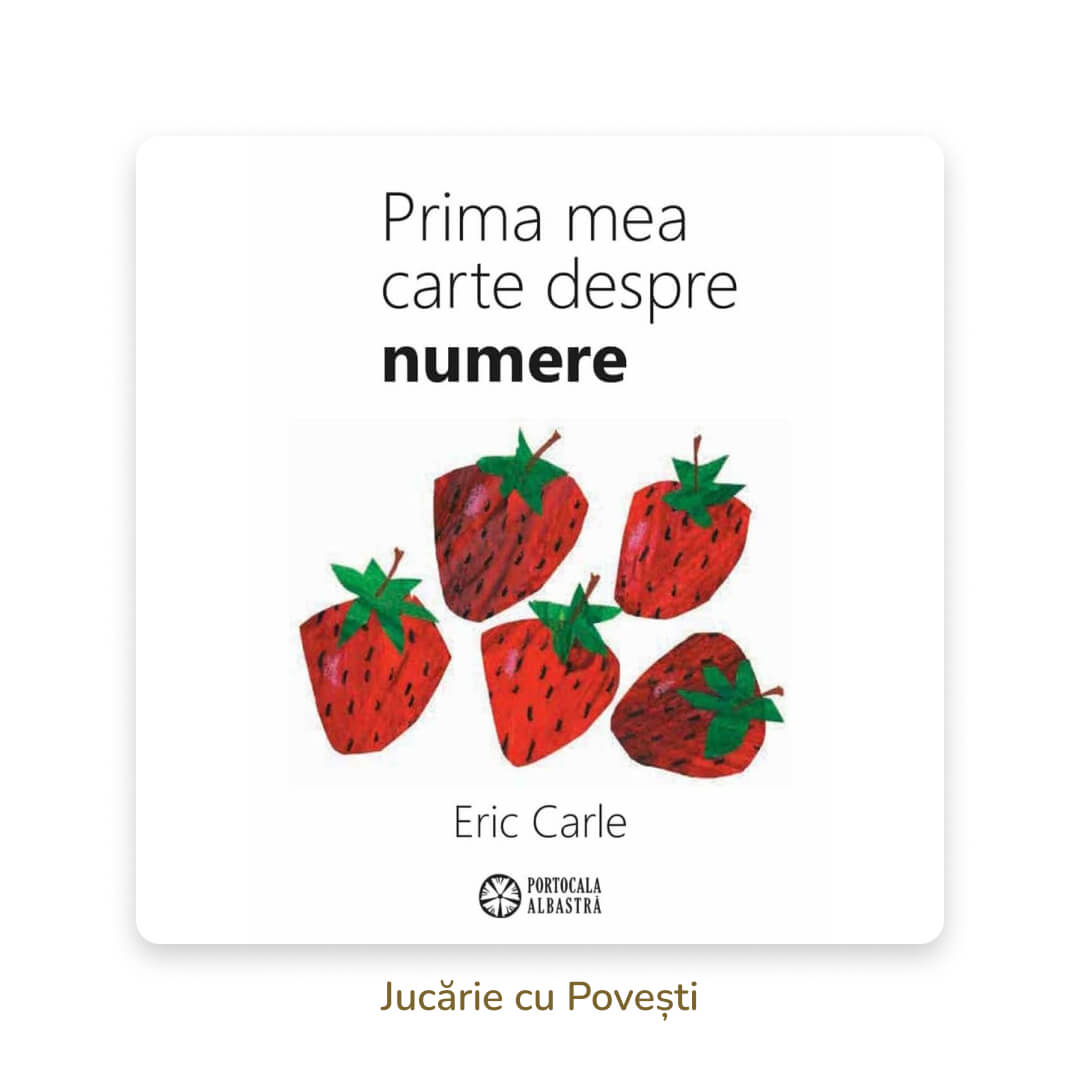 Carte cu activități Prima mea carte despre numere