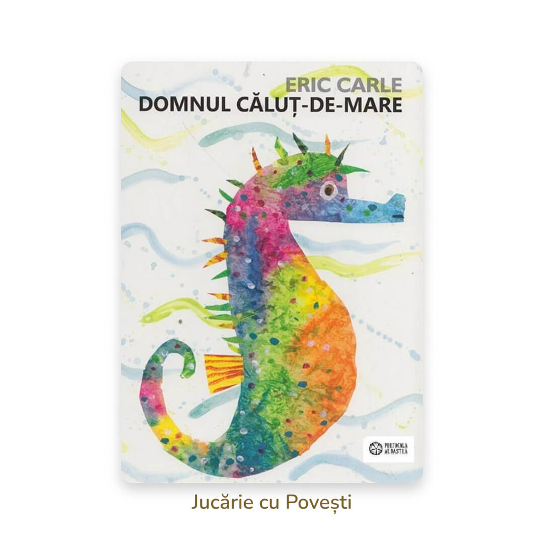 Carte cu activități Domnul Căluț-de-mare